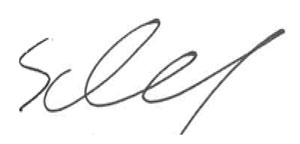 Signature of Steven Kennedy